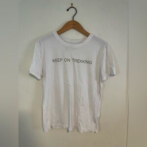 Madewell "Keep On Trekking" Graphic Tee